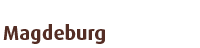 Willkommen in Magdeburg Logo